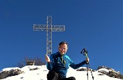 Sul Monte Suchello (1541 m) da Costa Serina il 15 febb. 2017